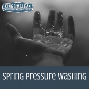 Spring Pressure Washing