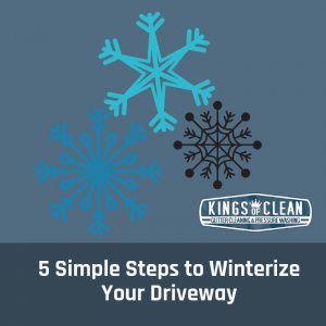 5 Simple Steps to Winterize Your Driveway