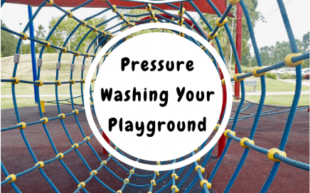 Pressure Washing Your Playground