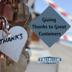 Giving Thanks to Great Customers