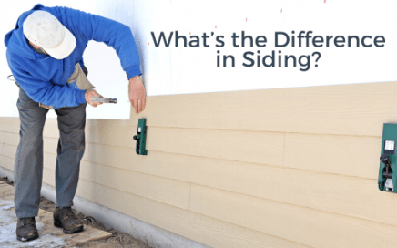 What's the difference in siding?