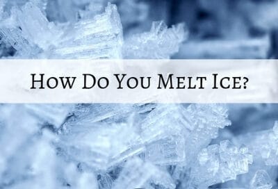 How do you melt ice in Northern Kentucky?