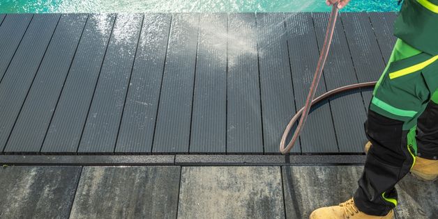 Remove Covers and Debris for pool cleaning