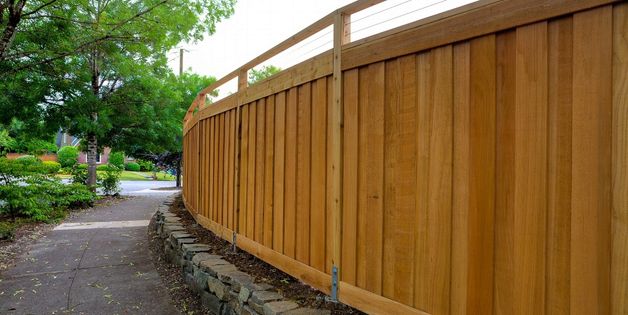 We can stain or paint Wood Fence 